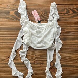 Ruffled Cami Top